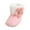 Pink, variant on Baby Shoes Toddler Shoes Warm Boots Shoes Fashion Printing Non Breathable Boots Boots with Bows Baby Hard Bottom Shoes Easter Booties Cold Weather Gear Baby Size 4 Baby Shoes Girl Baby Wide