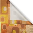 thumbnail image 3 of Ambesonne Retro Kitchen Curtains, Rounded Funky Squares, 55"x39", Multicolor, 3 of 3