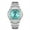 Blue Silver, variant on Men's Watches Fashion Business Casual Wristwatch Stainless Steel Bracelet Waterproof Clock