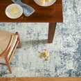 thumbnail image 6 of TOWN & COUNTRY EVERYDAY Rein Abstract Cloud Everwash® Washable Area Rug with Non-Slip Backing, Pet Friendly Rug, Blue/Grey, 21"x35", 6 of 11