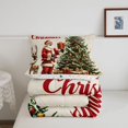 thumbnail image 5 of Manfei Happy Xmas Queen Comforter Set,Snowy Christmas Animal Cow Comforter Sets Queen,Xmas Reversible,3-Piece,1 Comforter and 2 Pillowcases, 5 of 7