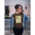 thumbnail image 2 of Talisia And Claufena Leaves T-Shirt Women -Denis Diderot Designs, Female Medium, 2 of 4