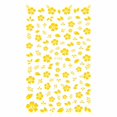 thumbnail image 1 of BECLOTH Nail Stickers Japanese 3D Back Glue Series Small Nail Stickers White And Gold Flower Stickers Nail, 1 of 7