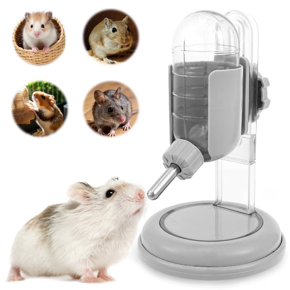 Threns Hamster Water Bottle,Water Bottle with Stand for Small Pet,Water Dispenser for Hamster Chinchilla Gerbil Mice,4 oz