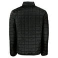 thumbnail image 3 of Men's Cutter & Buck Black Green Bay Packers Rainier PrimaLoft Eco Insulated Full-Zip Puffer Jacket, 3 of 3