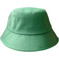 thumbnail image 3 of CoCopeaunts Mens Bucket Hat Solid Colors Summer Spring Women Sun Cap Breathable Packable Cotton Outdoor Fisherman Hat, 3 of 8