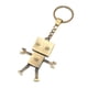 thumbnail image 5 of Llavero de bronce Yuyangstore Robot Collar Colgante Llavero Favores Decoración, 5 of 8