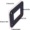 thumbnail image 4 of 1 Way Rocker Switch Panel Housing Black Anodized Aluminium Switch Shell Bracket with Screw for Car Boat Trailer K-M075-1K-LS, 4 of 5