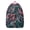 Aloha Palm Leaf, variant on Minimalist Mandala Inspired School Backpack, Ethnic Boho Geometric Canvas Daypack for Women, Abstract Spiritual Meditation Print Bag