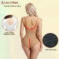 thumbnail image 3 of Viluyesy Shapewear for Womens, Tummy Control Snatched Waist Chest Support Tight Fit High Compression Bodysuit Beige 2XL, 3 of 7