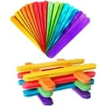 thumbnail image 4 of JUNWELL 250Pcs DIY Art Craft Kit for Kids with Yarn Chenille Pipe Cleaners Pom Poms Ice Cream Sticks Colorful Feathers Cardboard Buttons  Poms Crafts for Kids DIY, 4 of 8