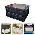 thumbnail image 2 of yeacher Portable 56L Collapsible Storage Box for Camping, Home, and Car - Durable PP Material, Multiple Colors (Black, Army Green, Milk White) - Compact Foldable Design for Easy Transport, 2 of 6
