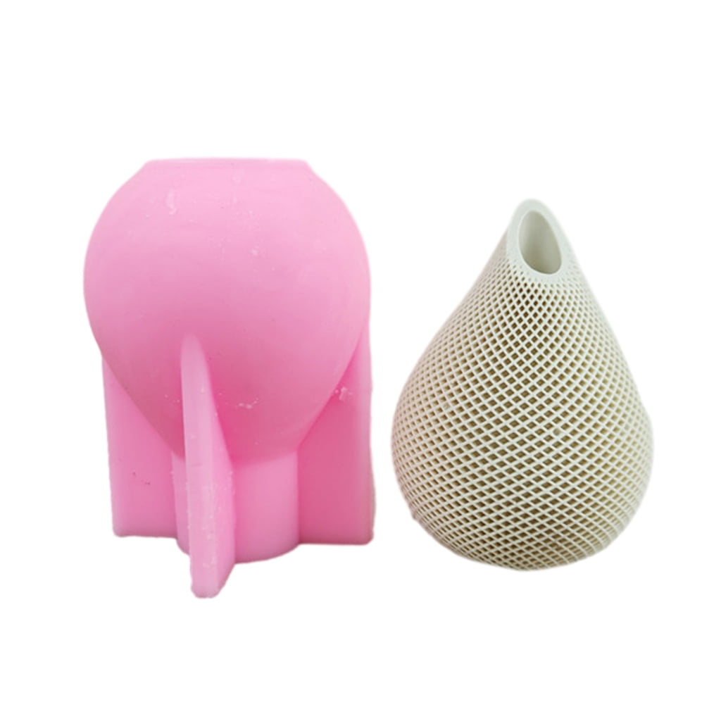 WINDLAND Succulents Flower Pot Resin Silicone Mold Suitable for Diy Garden Flower Pot