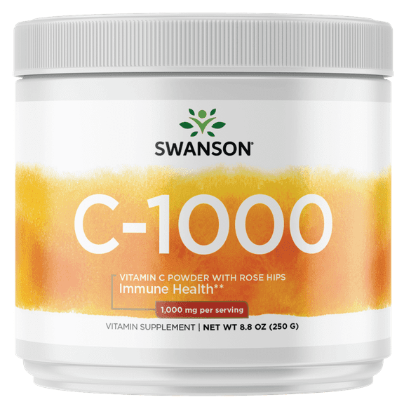 Swanson Vitamin C with Rosehips Powder 8.8 oz Powder