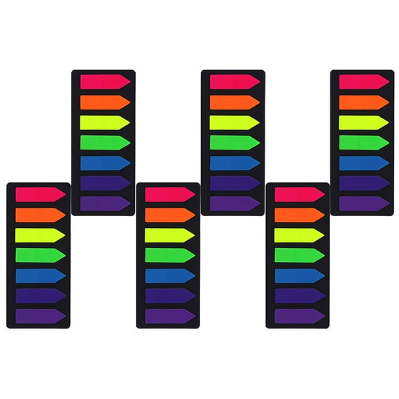 6 Sets Self-stick Note Pads Release Sticky Cute Notes Adhesive Block Office