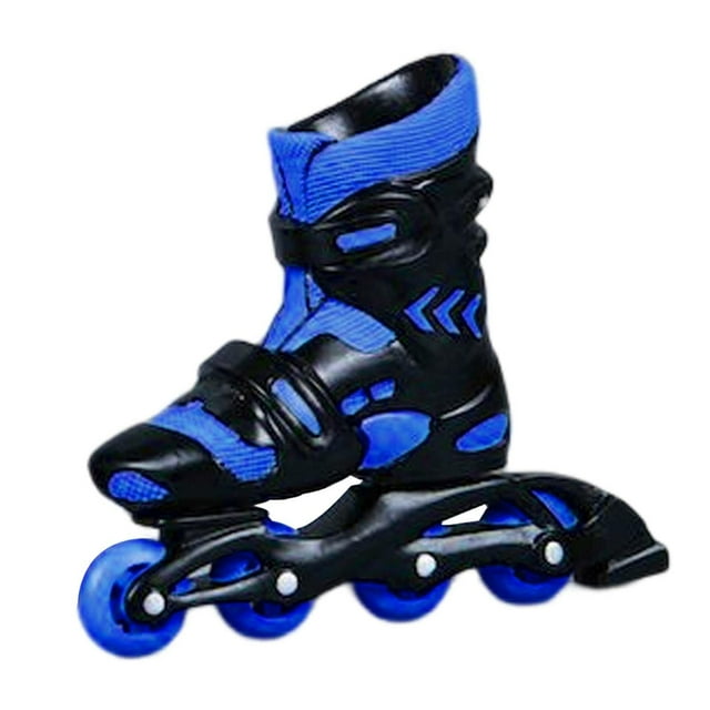 TISHITA Collection de Patins à Roulettes 1:6 Jouets pour Figurines de Soldats de 12 Pouces Accs Bleu