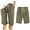 Army Green, variant on Women's Double Layered Pleats Straight Leg Casual Pants High Waist Sports Loose Shorts Casual Fashion Pants Short Party Dress for Women Yoga Shorts for Women Women Jean Shorts Work Shorts
