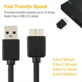 thumbnail image 2 of USB 3.0 AM Male to Micro B Cable Super Speed Adapter Cord for External HDD, 2 of 8
