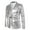07-Silver, variant on Mens Blazer Shiny Double Suit for Casual Trend Leather Fashionable foreign Trade Coat Top,Size L