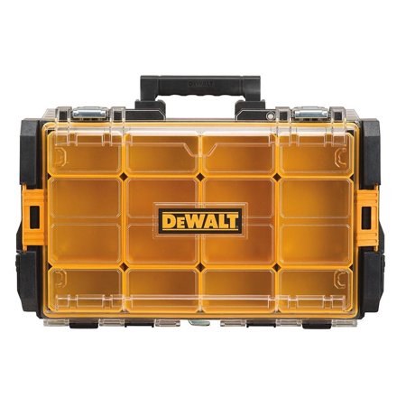 DEWALT Storage Case,44 lb.,4-1/2in.H,Blk/Yello DWST08202
