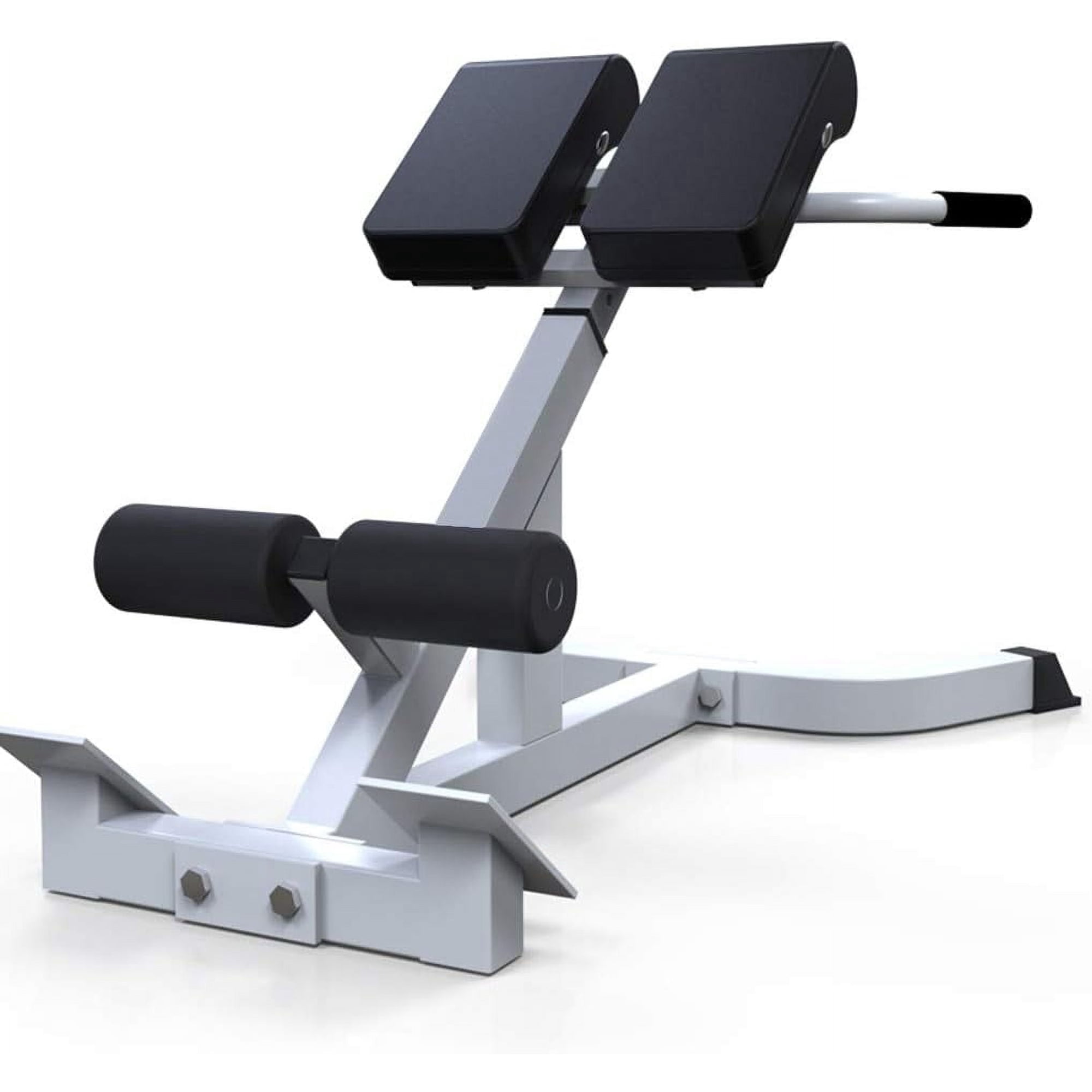 TOPTENG Roman Chair Back Extension Machine - Lower Back Hyperextension Bench - Adjustable Exercise Equipment for Hamstring and Glute for Home Gym 300 lbs