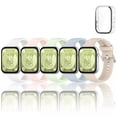 thumbnail image 1 of 5 Correas + 1 Pc Funda Mica Para Huawei Watch Fit 3, 1 of 8