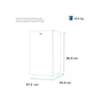 thumbnail image 4 of Frigobar Mabe 90 L Acero Inoxidable Compacto Ahorro Energía R600, 4 of 5