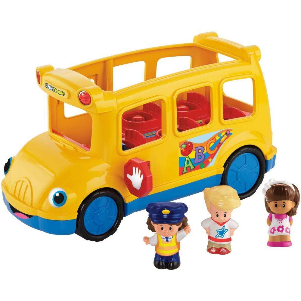 Fisher-Price Little People KOBY FOR Lil' Movers School Bus Kids Toys Gift QA284 