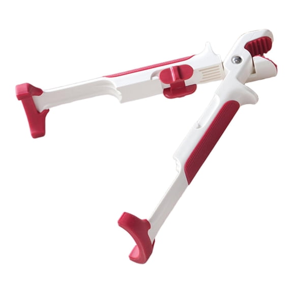 DOLITY Hot Plate Gripper Creative Bowl Holder Clip for Commercial Restaurant Baking Red White