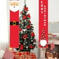 thumbnail image 3 of Merry Christmas Banner Sign - Christmas Front Porch Door Decorations - Outdoor Xmas Decor - DL6008, 3 of 5