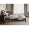 thumbnail image 6 of AFI Savannah Twin-XL Solid Wood Low Profile Platform Bed, Walnut, 6 of 13