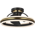 thumbnail image 2 of Progress Lighting P250116-30 Burnett 21" 3 Blade Indoor Led Ceiling Fan - Black, 2 of 15