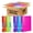 Matte, variant on BAZIC 3 Ring Binder 1" Poly Binders Glitter Color Soft Cover, 175 Sheets, 4-Count