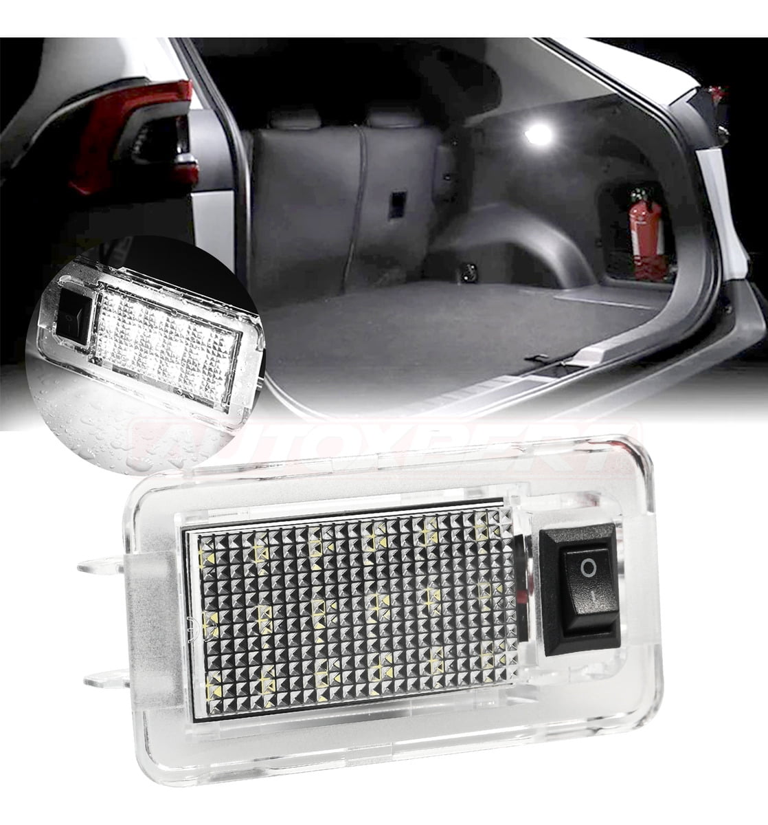 Applicable to Led License Plate Lights For Toyota Rav4 Mk5 Xa50