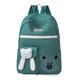 thumbnail image 2 of Bolsa Mochila de dibujos animados Mochila de oso para niñas Mochila linda para uso diario (Verde), 2 of 2