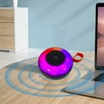 thumbnail image 5 of Bluetooth Pendant Speaker, Colorful Lights, Card Slot, 5.1 Bluetooth, Waterproof, Shockproof, Hanging Rope, for Cycling Hiking, 5 of 9