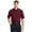 Burgundy, variant on Cornerstone Men’S Short Sleeve Superpro Twill Shirt. Sp18.