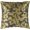 Medium Gray, Olive, Mustard / Sunspot, variant on Boutique Rugs Sunspot Throw Pillow