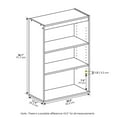 thumbnail image 7 of Furinno PASIR Contemporary Engineered Wood 3-Tier Open Shelf in Cinnamon Cherry, 7 of 7