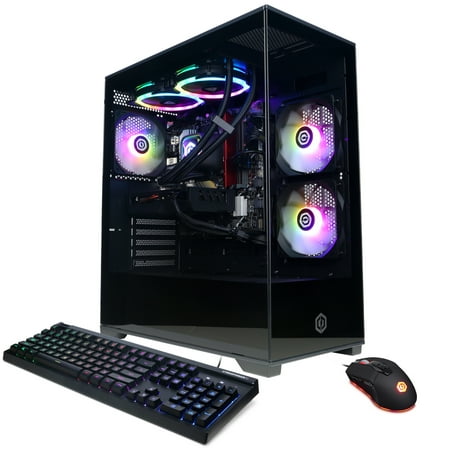 CyberPowerPC Gamer Xtreme Gaming Desktop, Intel Core i5-14600KF, 16GB, NVIDIA GeForce RTX 4060 8GB, 1TB SSD, Black, GXi4200WST