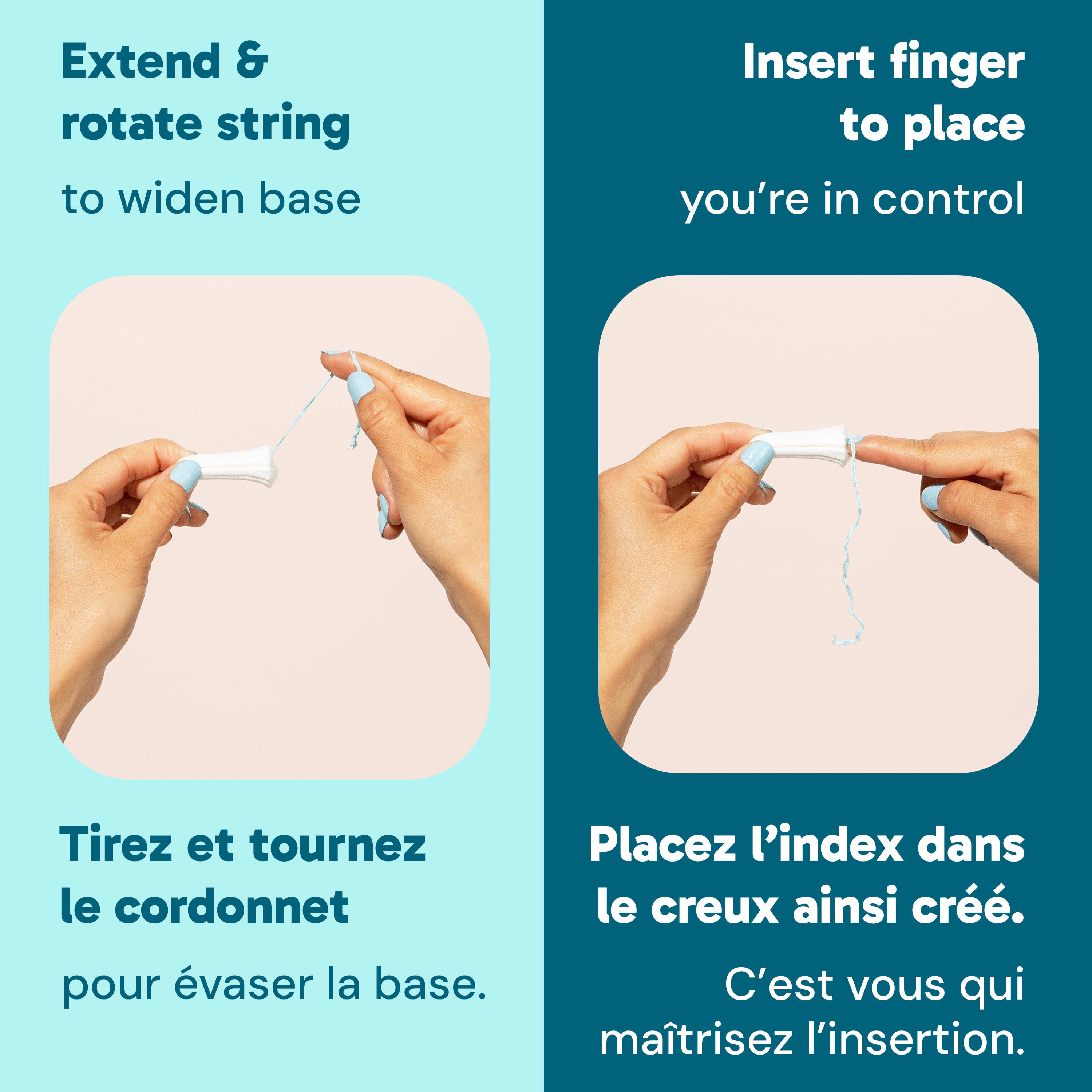 Multi-emballage de tampons o.b. originaux sans applicateur à absorptivité régulière, super et super plus