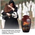 thumbnail image 3 of SABURIAL Elephant Urn - Large Urn for Human Ashes Adult Female - Cremation Urns for Men - Decorative Burial Urns for Mom & Dad - 10 Inch, 3 of 7