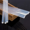 thumbnail image 2 of 100 Pcs Bâtons de Colle Thermofusible Bâton de Colle; Bricolage Kit de Réparation Chauffage Fondants Adhésif Bâtons de Colle Transparents, 2 of 8