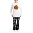 thumbnail image 4 of CafePress - Pumpkin Pup - Women's Long Sleeve Relaxed Fit Cotton Light Pajama Set, 4 of 7