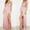 Pink, variant on Jacenvly New Pregnant Women Dress Sleeveless Solid Casual Dresses for Women Elastic Waistband Loose V-Neck Long Dresses for Women Pink S Maternity Shapewear for Dresses
