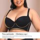 thumbnail image 2 of Women's Plus Size Ultimate Underwire Sports Bra, Max Control Push-Up Bras with Adjustable Straps Support Comfort Bralette, 2 of 5