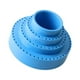 thumbnail image 3 of Organizador, estuche de almacenamiento redondo, caja de almacenamiento para accesorios de salón de uñas, giratorio. Azul, 3 of 7