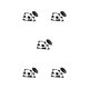 thumbnail image 3 of Pegatinas de pared a prueba de agua Cateissary para interruptor de luz 004 Type2 NO2, 3 of 6