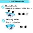 thumbnail image 6 of PaiPaitek Cat Shock Collar, Beep, Vibration and Shock 3 Modes to Auto Stop Meowing, Lightest Safe Shock Collar for Small Cats 5-15lbs & Medium Large Cats, Waterproof & Rechargeable, 6 of 9