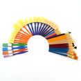 thumbnail image 1 of 50 piezas de pinceles, conjunto de pinceles de pintura lavables para todo uso, paquete de v Carevas Brochas, 1 of 7